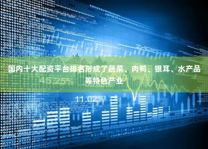 国内十大配资平台排名形成了蔬菜、肉鸭、银耳、水产品等特色产业